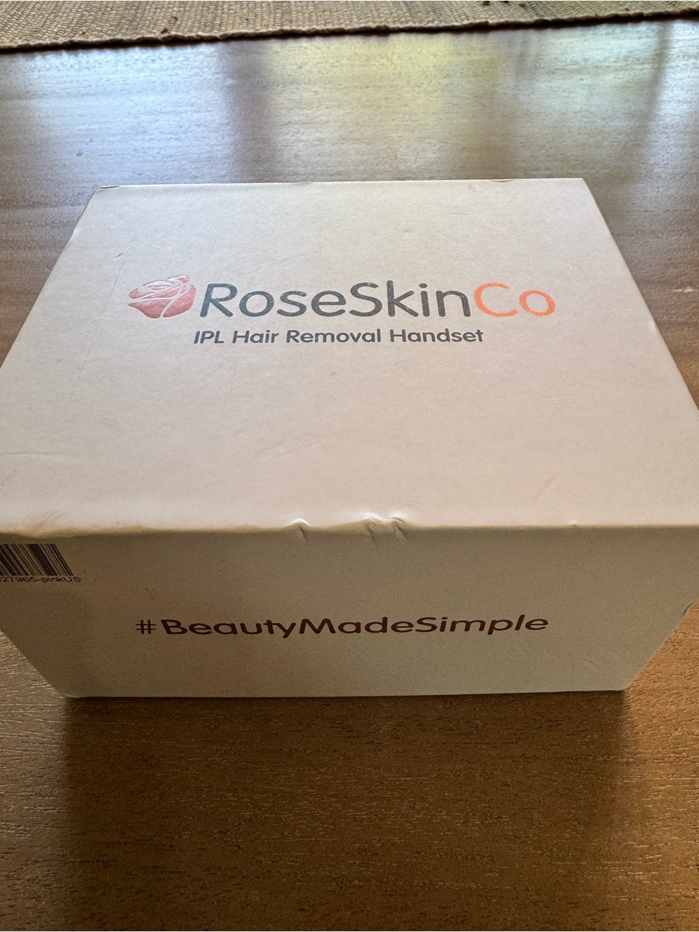 Pink IPL Hair Removal Handset – At-Home Hair Reduction